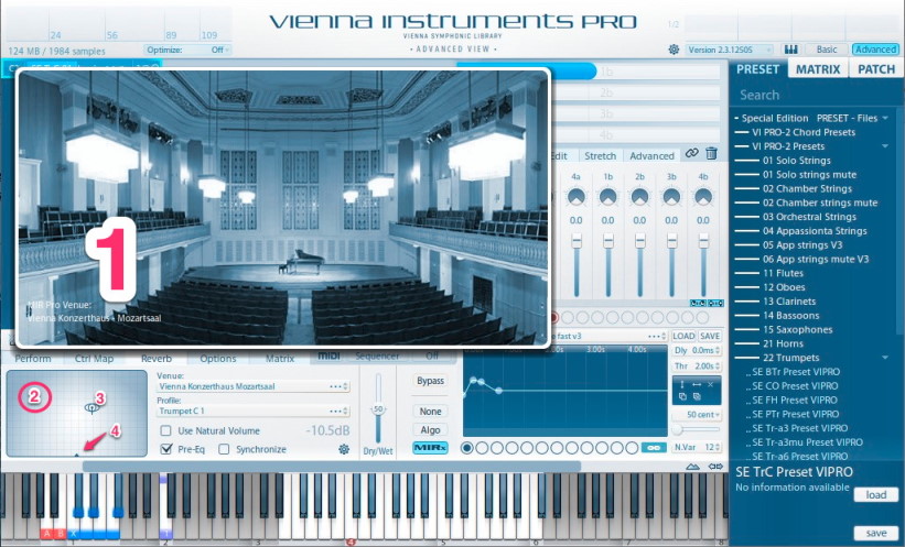 Instrument Position Display