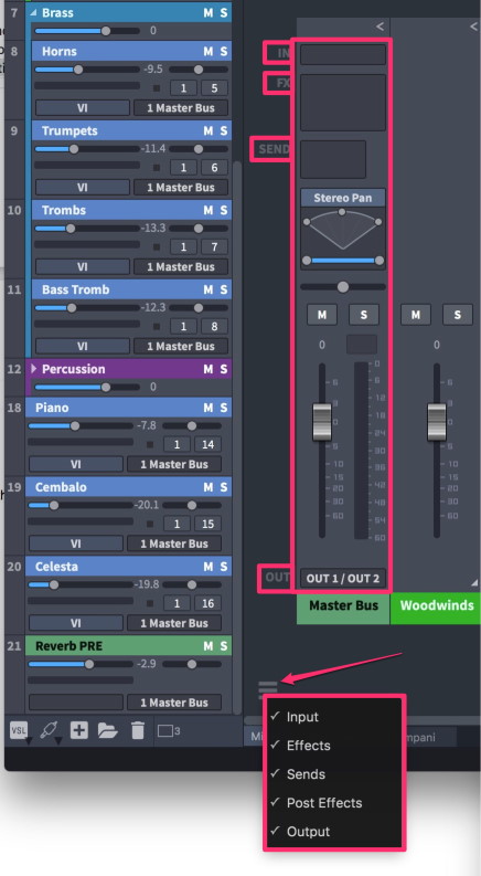 Navigation/ The Mixer