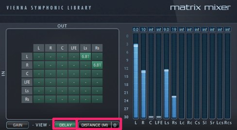 Vienna Ensemble Matrix Mixer