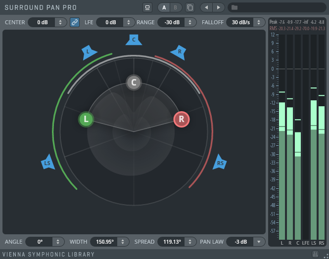 Surround Pan Pro GUI