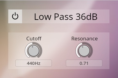 LowPass 36 dB